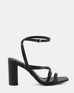 NARA BLACK Block Heels