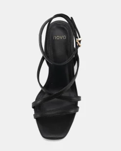 NARA BLACK Block Heels