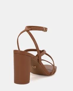 NARA BROWN SUGAR Block Heels