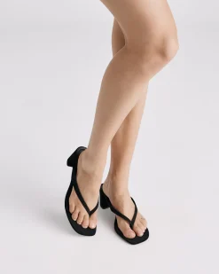 NEAVE BLACK NUBUCK High Heels