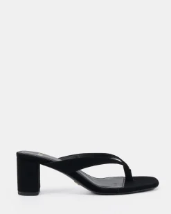 NEAVE BLACK NUBUCK High Heels
