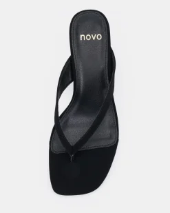 NEAVE BLACK NUBUCK High Heels