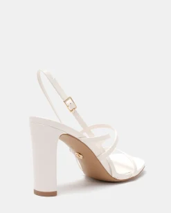 NIKEA WHITE High Heels