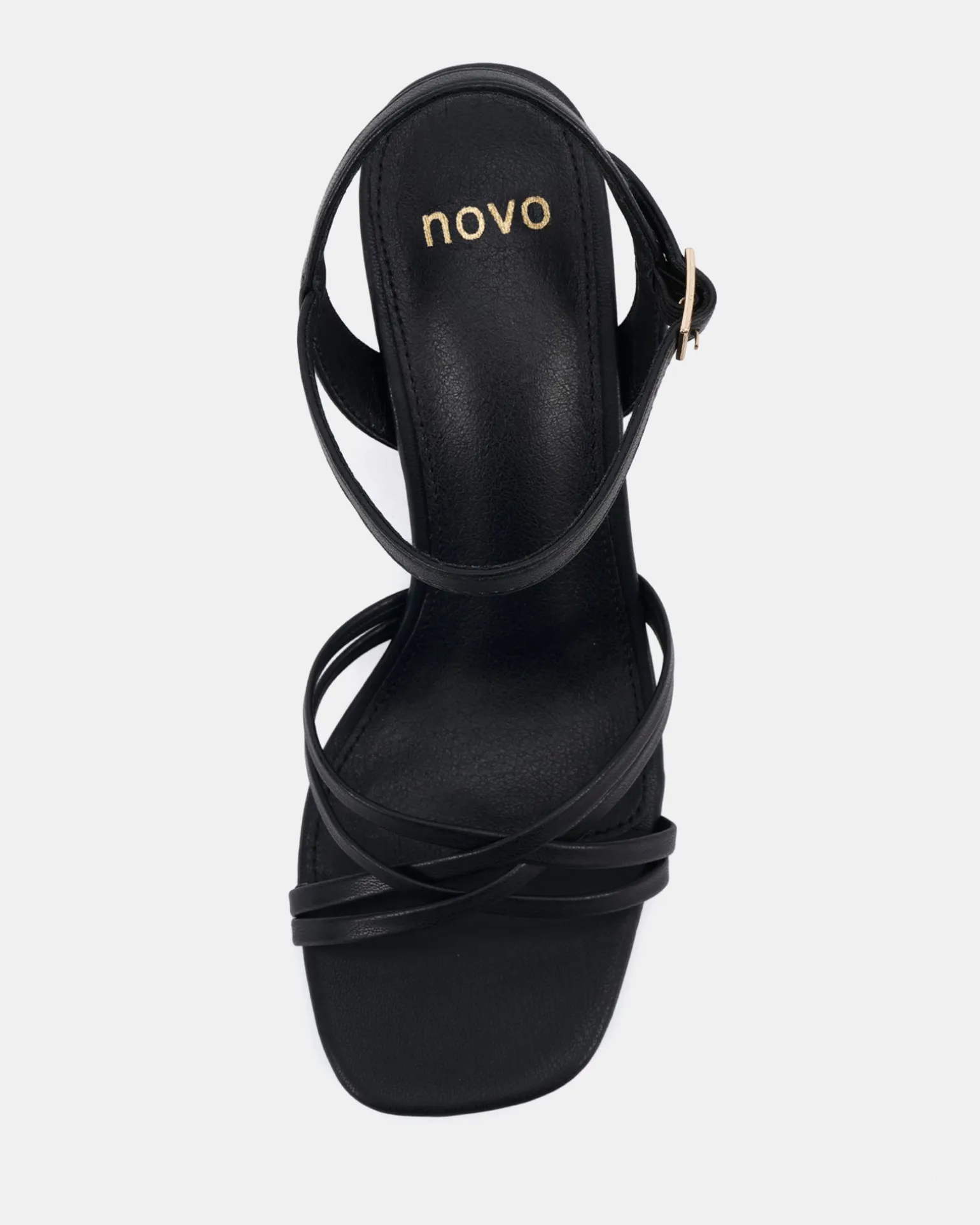 NIRELLA BLACK Block Heels