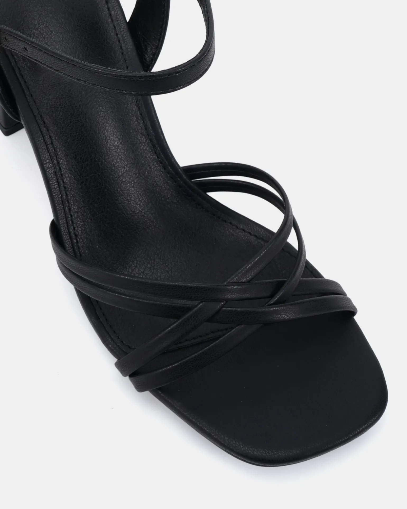 NIRELLA BLACK Block Heels