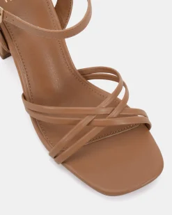 NIRELLA CAMEL Block Heels