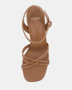 NIRELLA CAMEL Block Heels