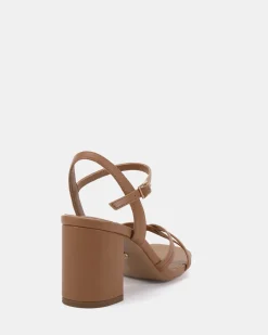 NIRELLA CAMEL Block Heels