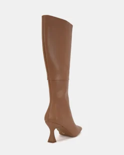 OCTAVIA Sand Long Boots