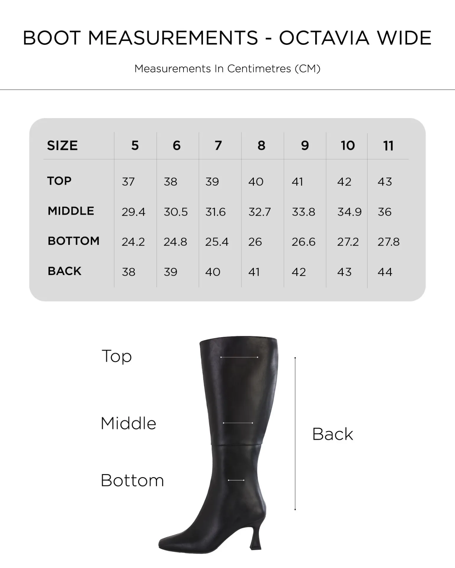 OCTAVIA WIDE MILK CHOCOLATE Long Boots