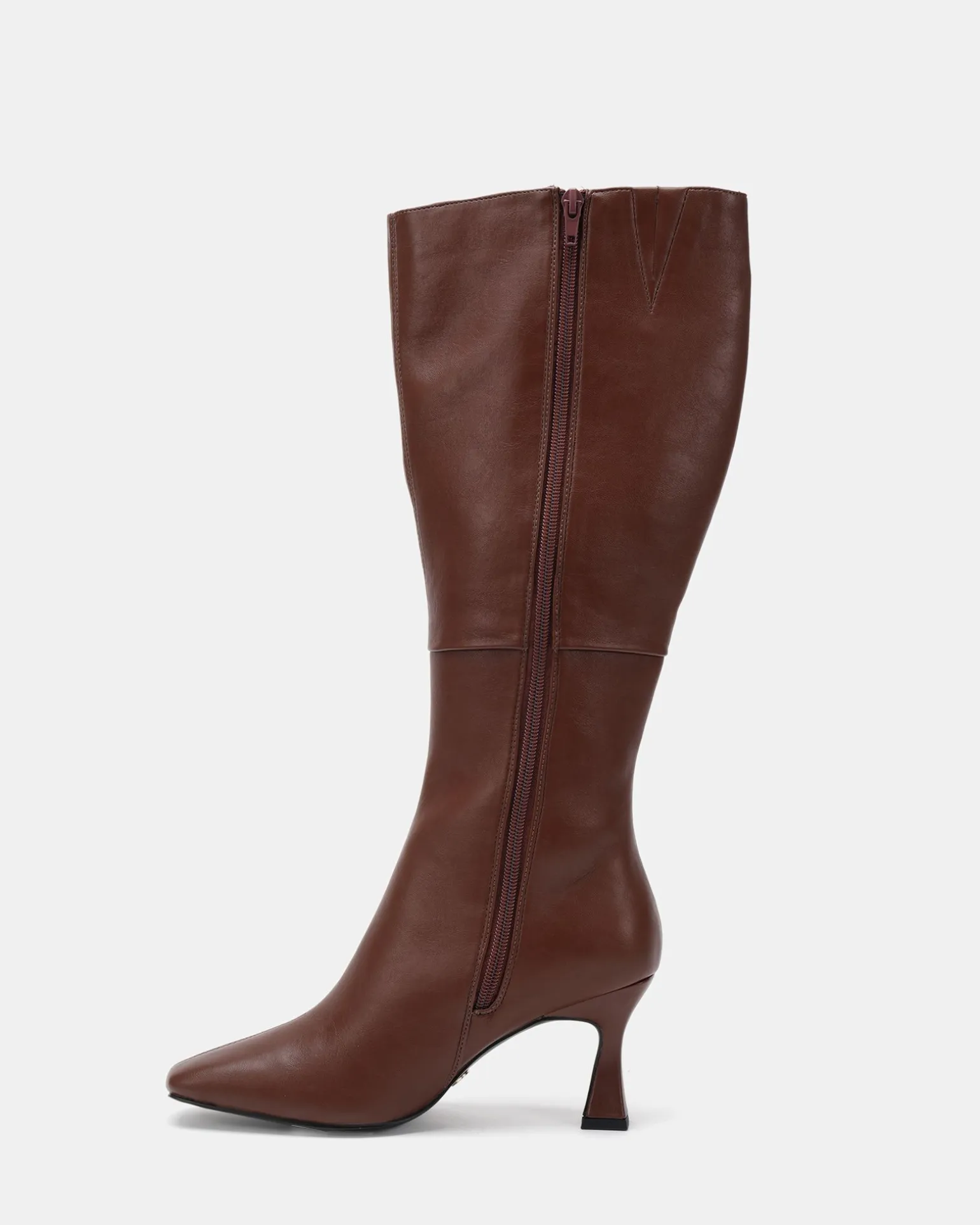 OCTAVIA WIDE MILK CHOCOLATE Long Boots