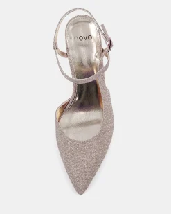 PAGODA GOLD High Heels