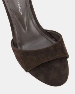 PALAN ESPRESSO LEATHER SUEDE Mules