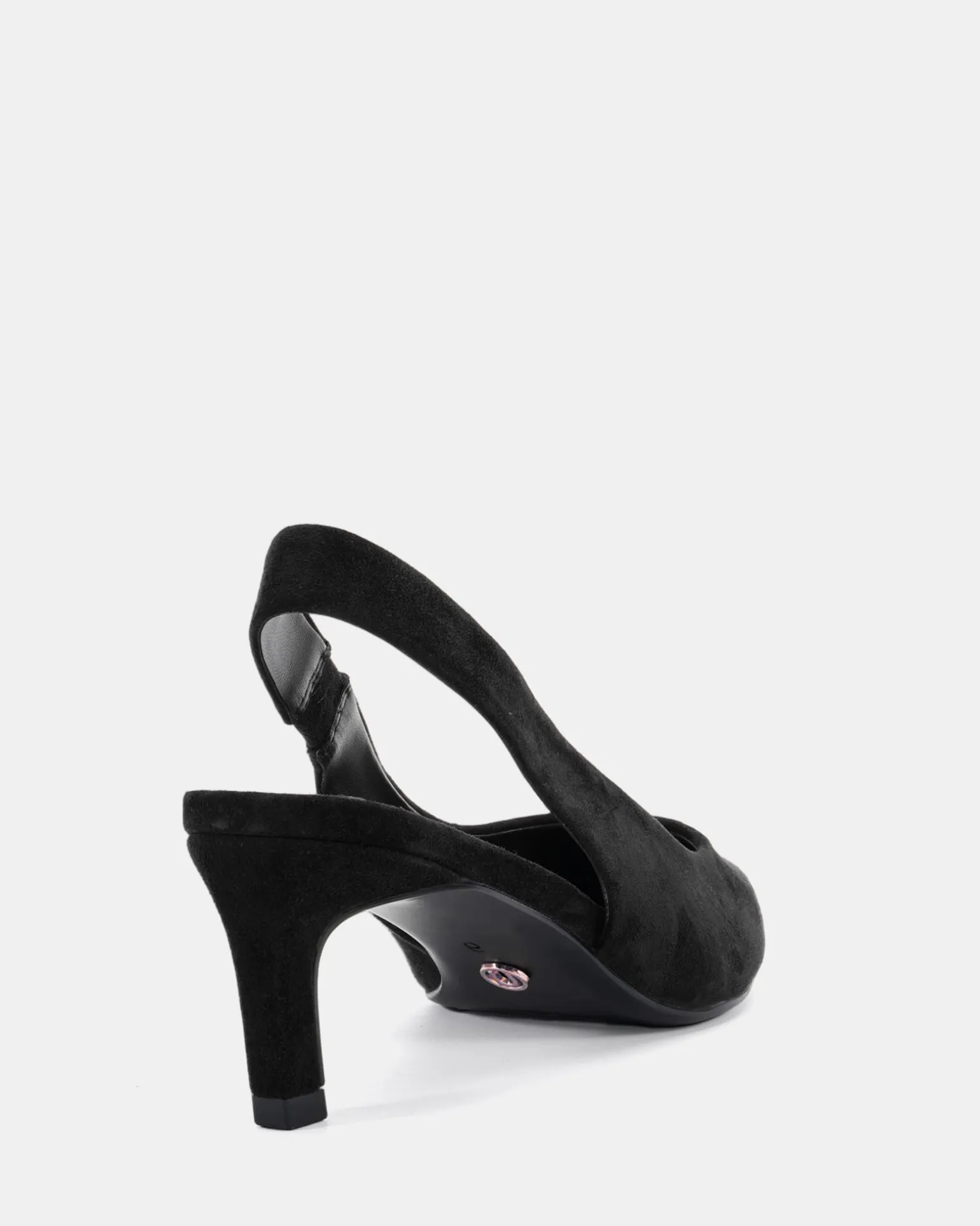 PALLY BLACK LEATHER SUEDE Pumps