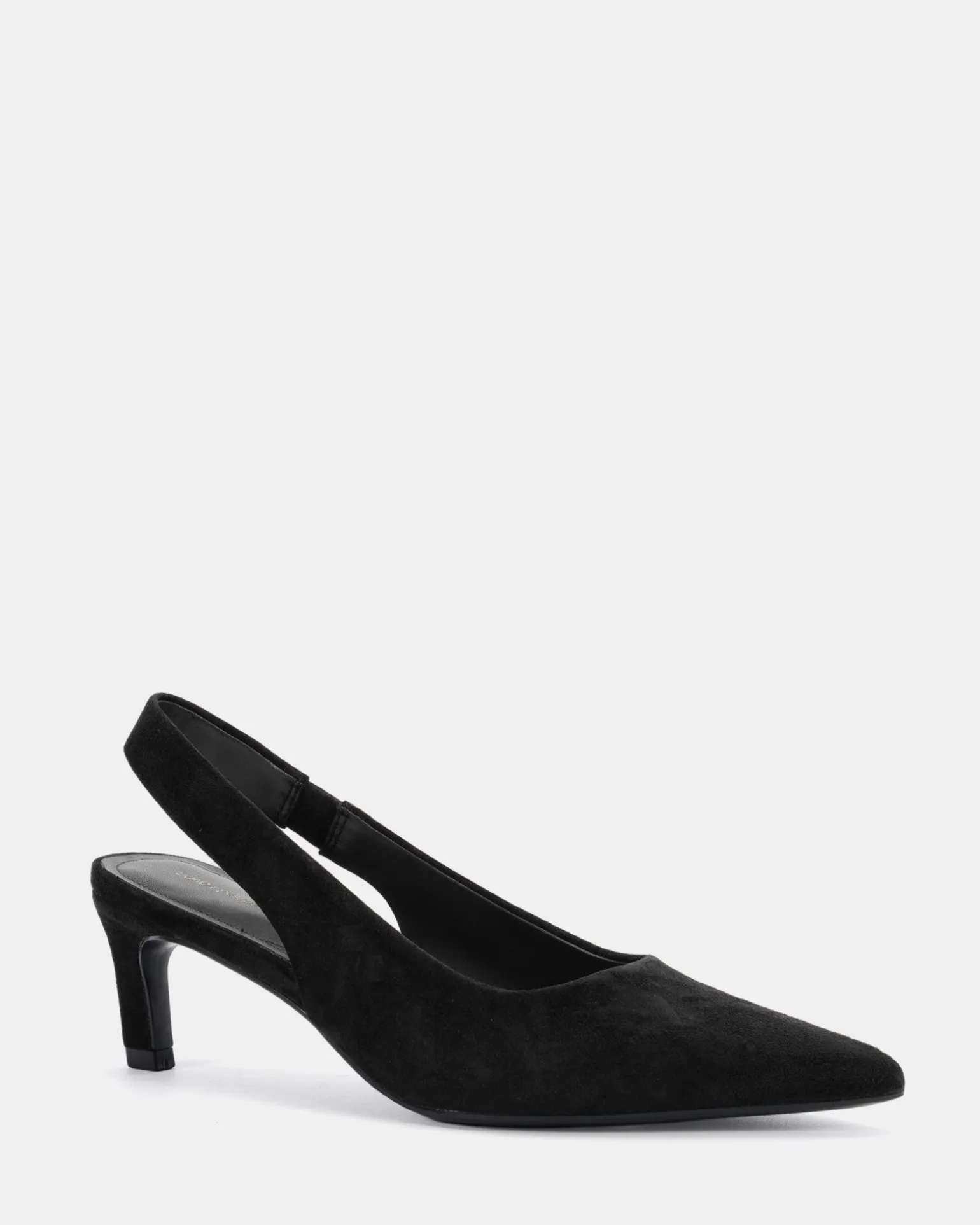 PALLY BLACK LEATHER SUEDE Pumps