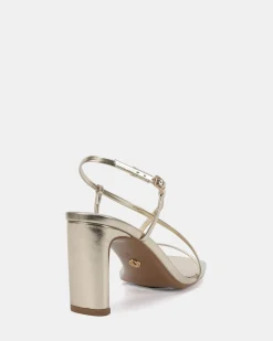 PASSO GOLD Strappy Sandals