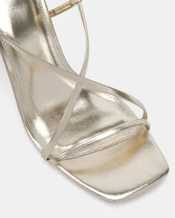 PASSO GOLD Strappy Sandals