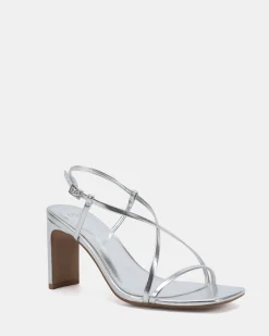 PASSO SILVER Strappy Sandals