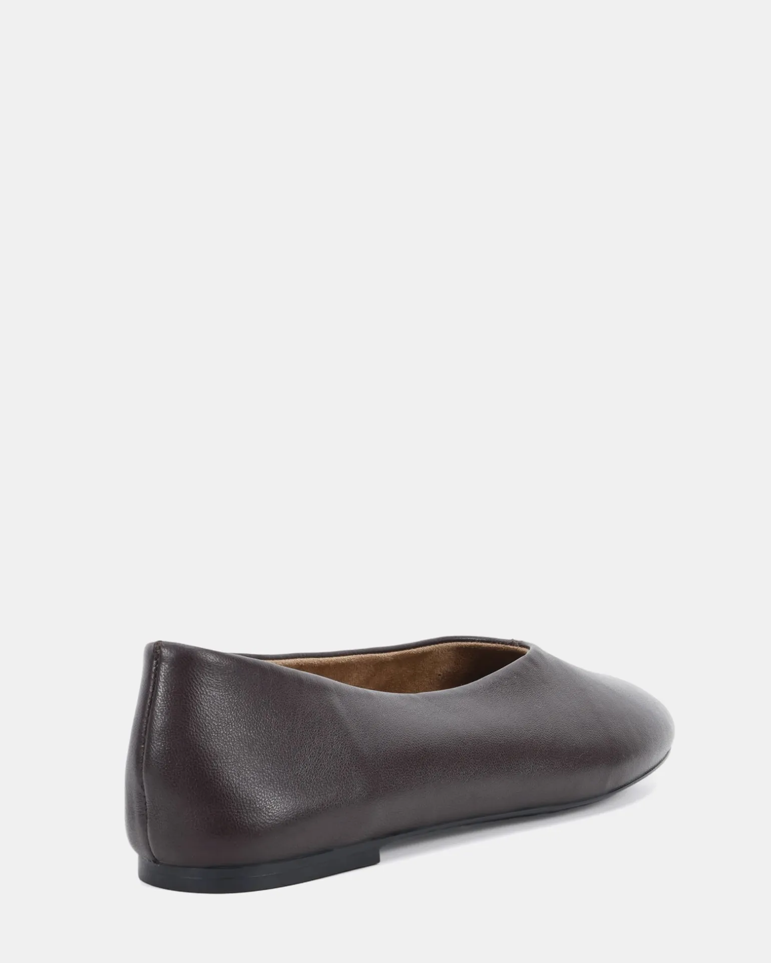 PELLO ESPRESSO SMOOTH LEATHER Ballet Flats