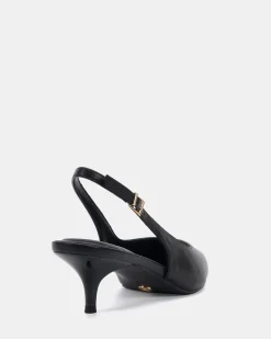 PERKY BLACK SMOOTH LEATHER