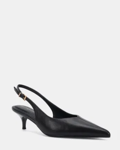 PERKY BLACK SMOOTH LEATHER