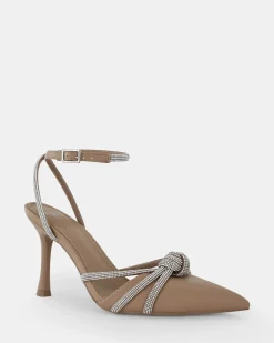 PERSEPHONE CAMEL Stilettos