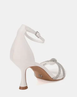 PERSEUS WHITE Kitten Heels