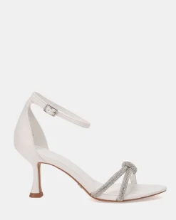 PERSEUS WHITE Kitten Heels
