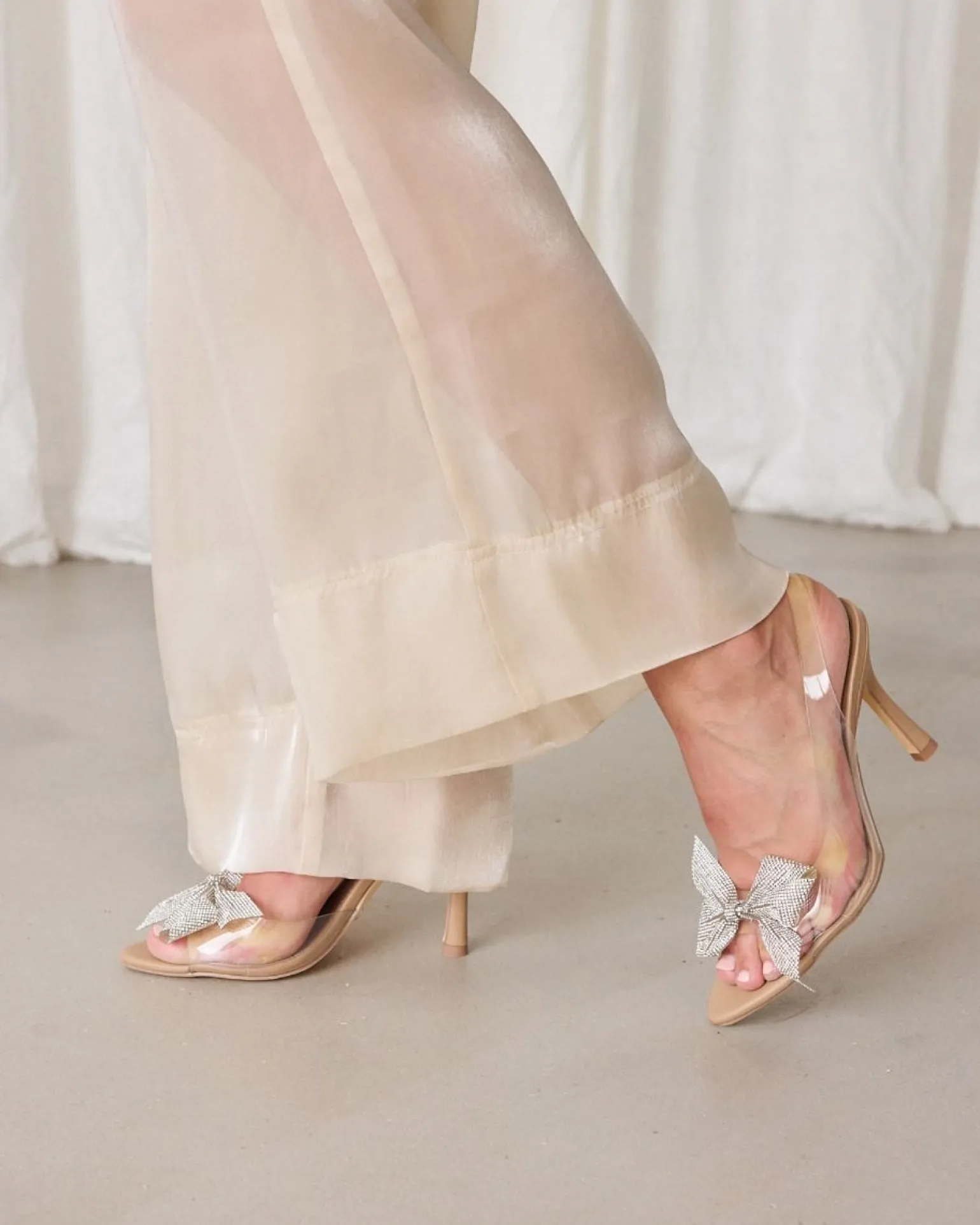 POSITANO CAMEL High Heels