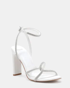 POWERFUL WHITE High Heels