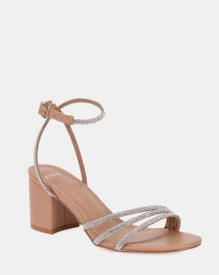 PRESCOTT CAMEL Block Heels