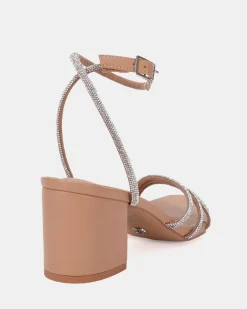 PRESCOTT CAMEL Block Heels