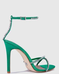 PROMISE GREEN SATIN