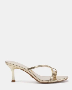 PUMPKIN GOLD High Heels