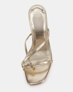 PUMPKIN GOLD High Heels