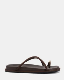 RADDIX ESPRESSO SUEDE Sandals
