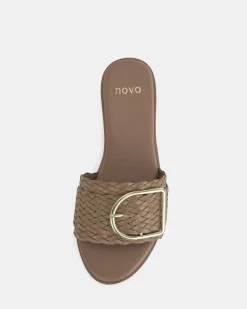 RENE ALMOND PLAIT Sandals