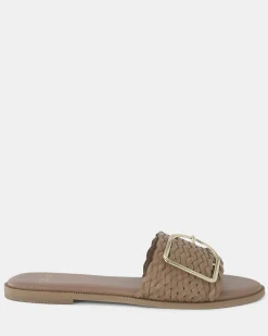 RENE ALMOND PLAIT Sandals