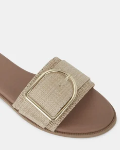 RENE NATURAL RAFFIA Sandals