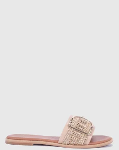 RENE RAFFIA Sandals