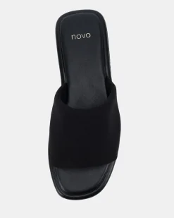 REYNA BLACK Sandals