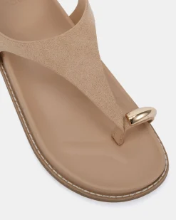 RHODA SAND Flat Sandals