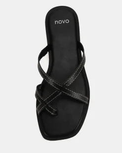 RORIE BLACK Sandals