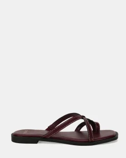 RORIE DEEP RED Sandals