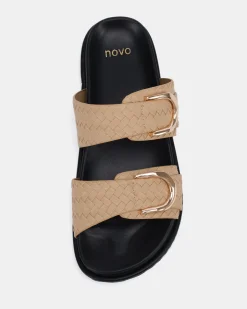 ROSALYN CAMEL Sandals