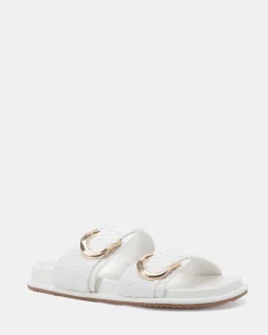 ROSALYN WHITE Flat Sandals