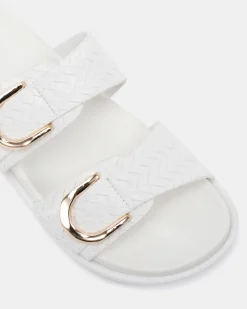 ROSALYN WHITE Flat Sandals