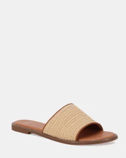 RUNE NATURAL RAFFIA Sandals