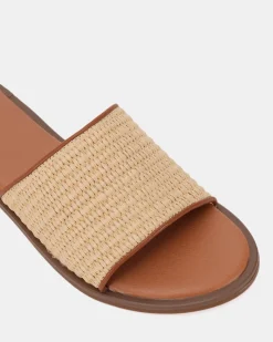 RUNE NATURAL RAFFIA Sandals