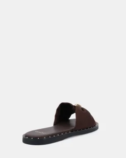 SAANVI ESPRESSO SUEDE Sandals